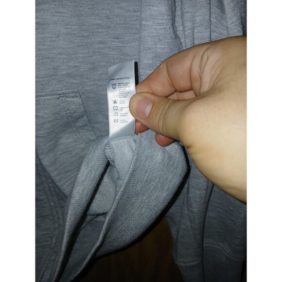 Juicy Couture Sport Hooded Jacket Womens Large Gray Full Zip Drawstrings 38×24 - Picture 14 of 16